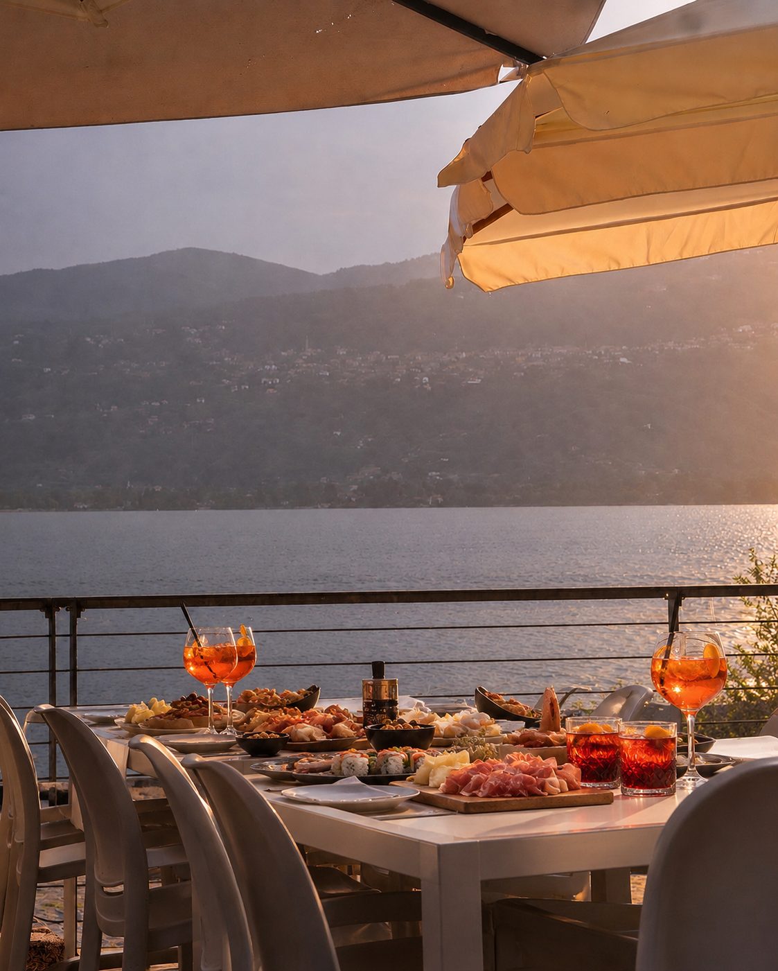 Aperisushi al tramonto